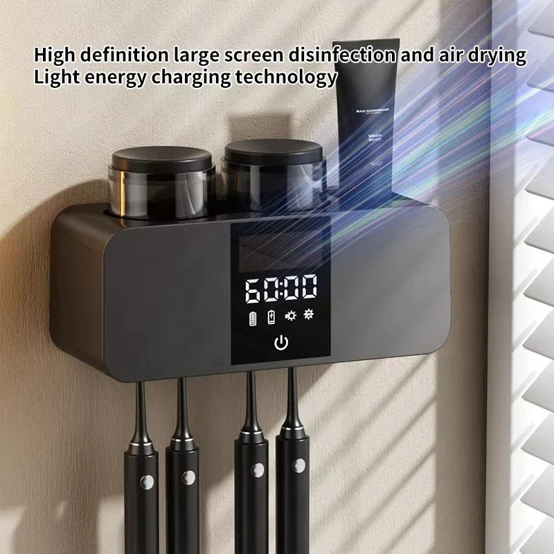 Smart Toothbrush Sanitizer Hub