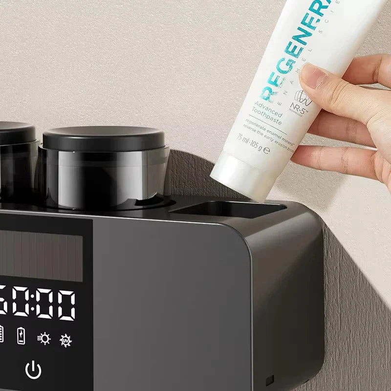 Smart Toothbrush Sanitizer Hub